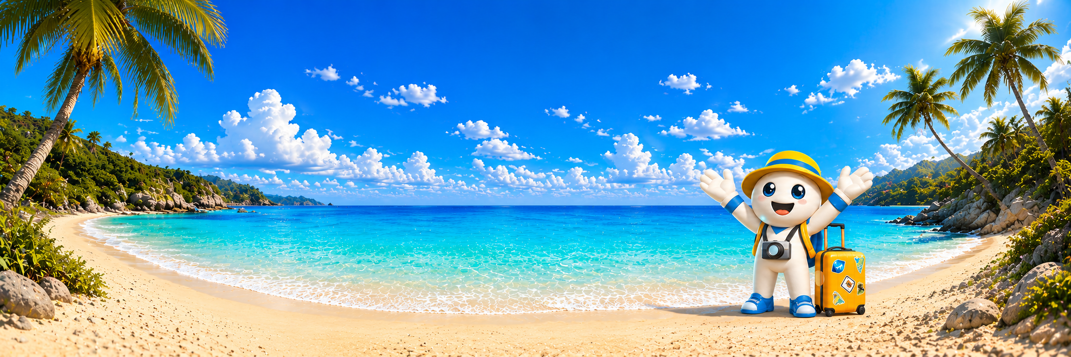 Arvi at the beach
